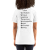 I AM C.U.L.T.U.R.E.D. Awareness T-Shirt - For The Culture Clothing Inc.