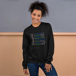 I AM C.U.L.T.U.R.E.D. Crossword Awareness Unisex Crewneck Sweatshirt - For The Culture Clothing Inc.