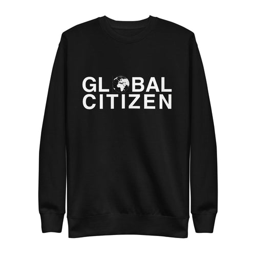 I AM C.U.L.T.U.R.E.D. Global Citizen Logo Unisex Crewneck Sweatshirt - For The Culture Clothing Inc.