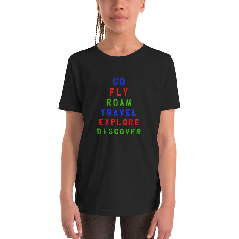 I AM C.U.L.T.U.R.E.D. Wanderlust Unisex Youth T-Shirt - For The Culture Clothing Inc.