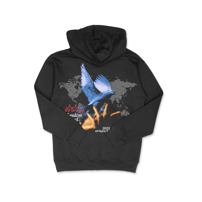 Freedom & Culture Hoodie 10oz - For The Culture Clothing Inc.