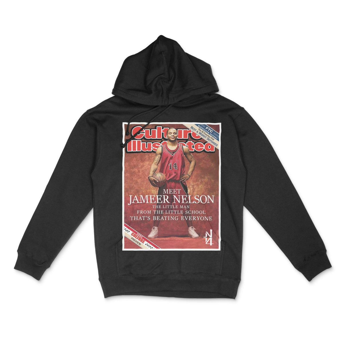 Jameer Nelson Culture Illustrated - Hoodie - For The Culture Clothing Inc.