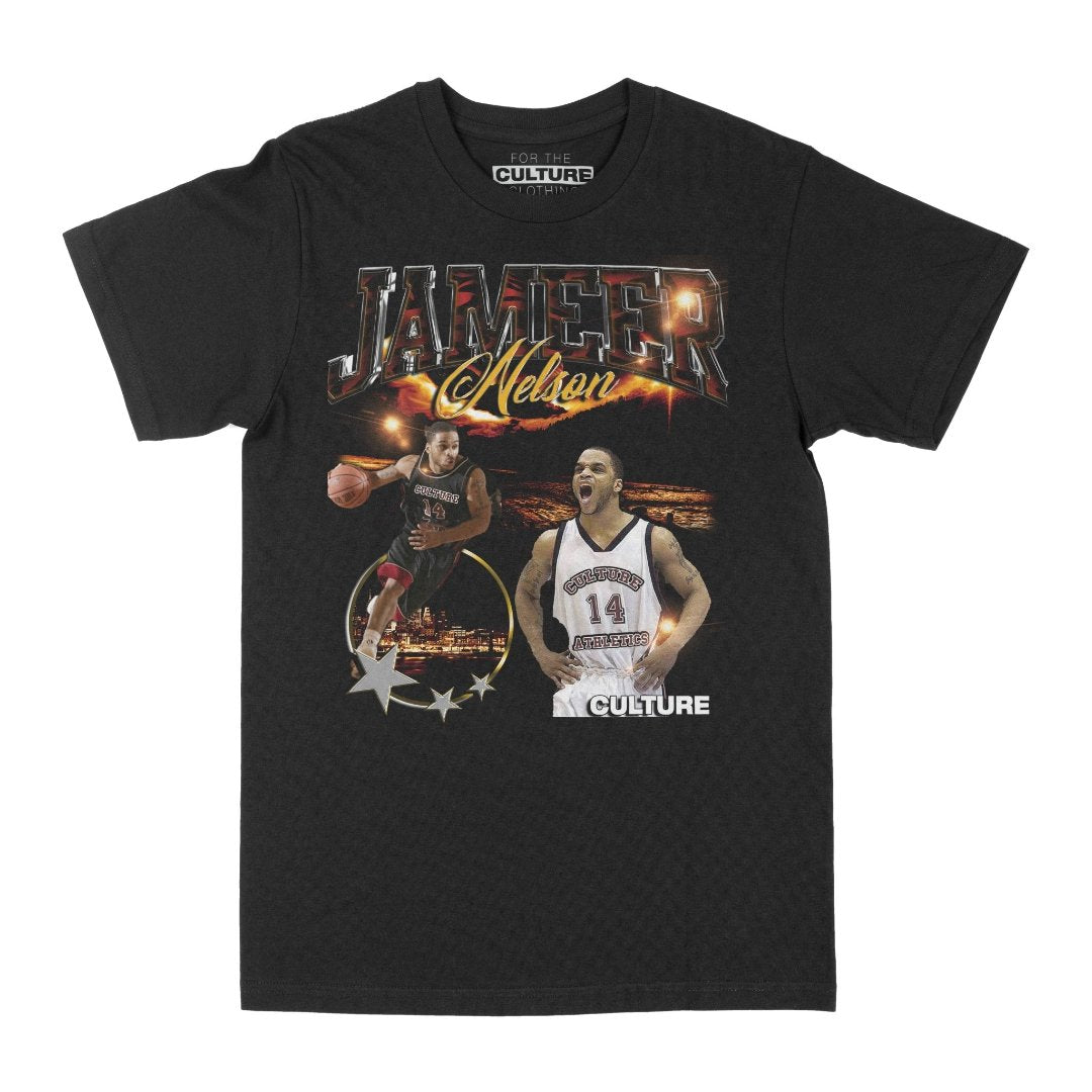 Jameer Nelson Zero Loss Tour T Shirt S Black