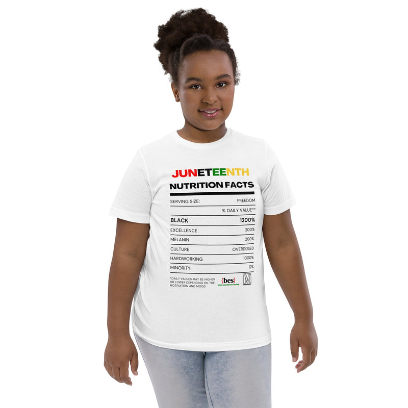 Juneteenth Facts Youth T-Shirt - For The Culture Clothing Inc.