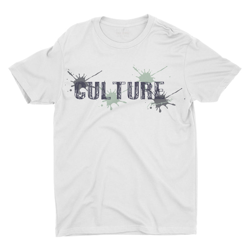 Masquiat Culture Splattered Paint T-Shirt - For The Culture Clothing Inc.