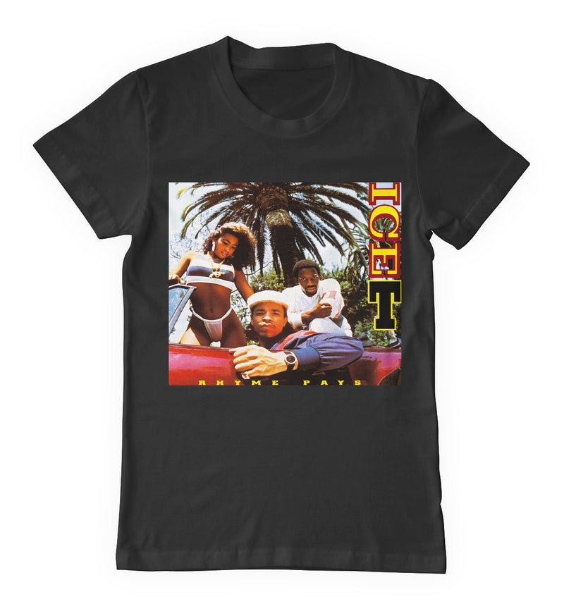 The 1987 Culture Series - Ice T Rhyme Pays T-Shirt - For The Culture Clothing Inc.