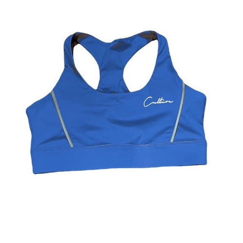 The Culture Signature Crop Sport Bra - For The Culture Clothing Inc.